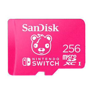 Tarjeta Microsdxc Sandisk 256gb Nintendo Switch Fortnite 4k