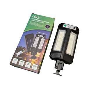 Foco Solar Led Exterior Con Sensor Movimiento Y Control Remoto