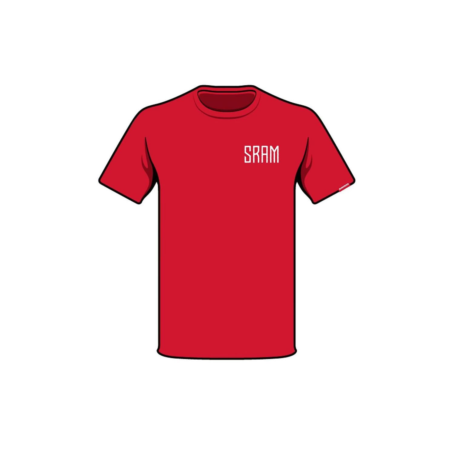 Polera Sram Manga Corta S2206 Rojo image number 1.0
