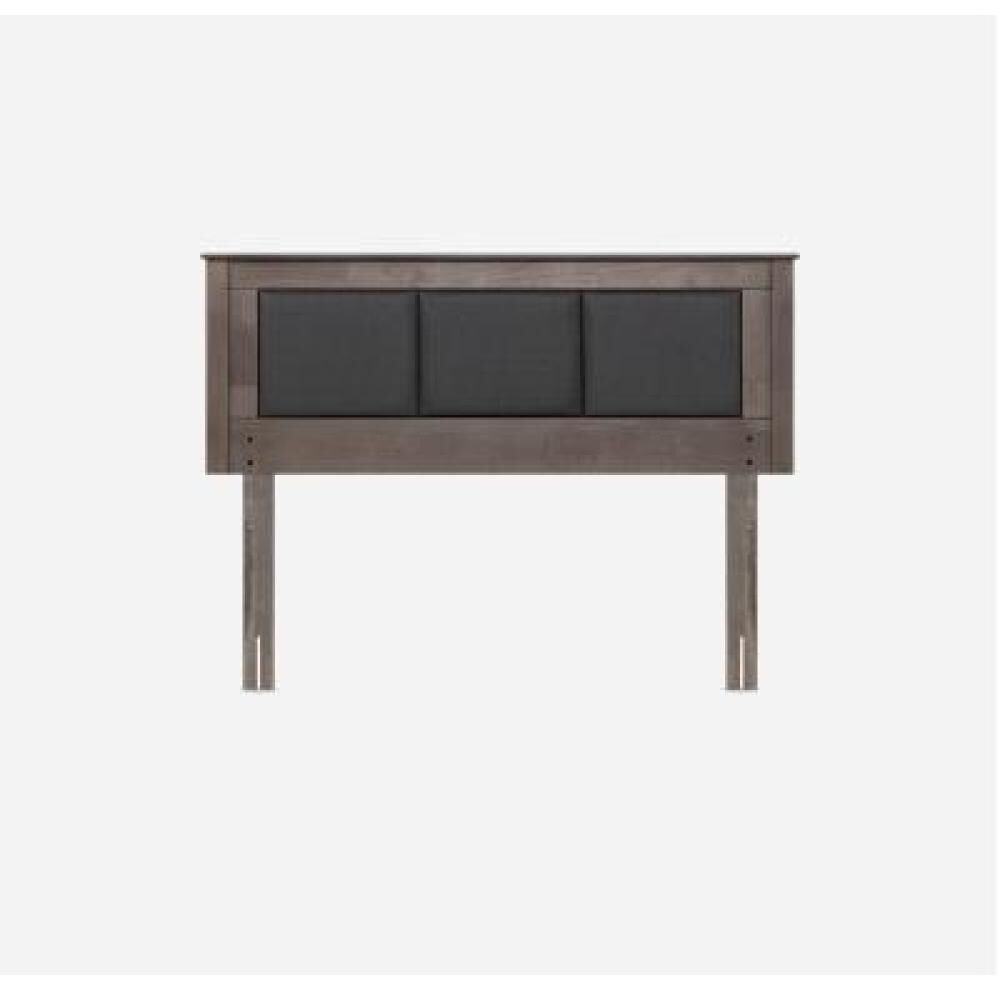 Cama Europea Rosen New Style 4 Plus / 2 Plazas / Base Normal  + Respaldo Rachel Gris image number 9.0