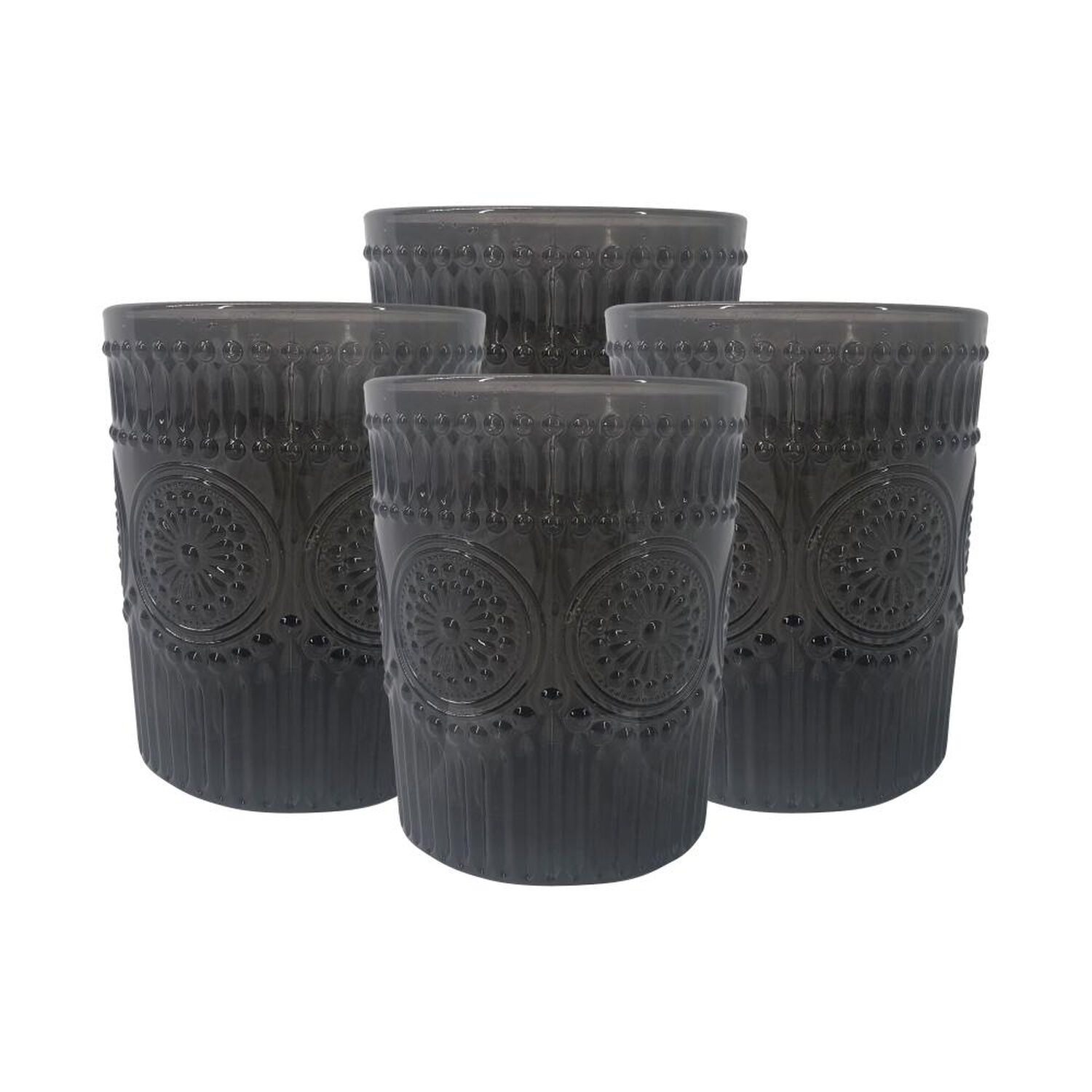 Set De Vasos Azhome Turmalina / 4 Piezas / 320 Ml image number 0.0