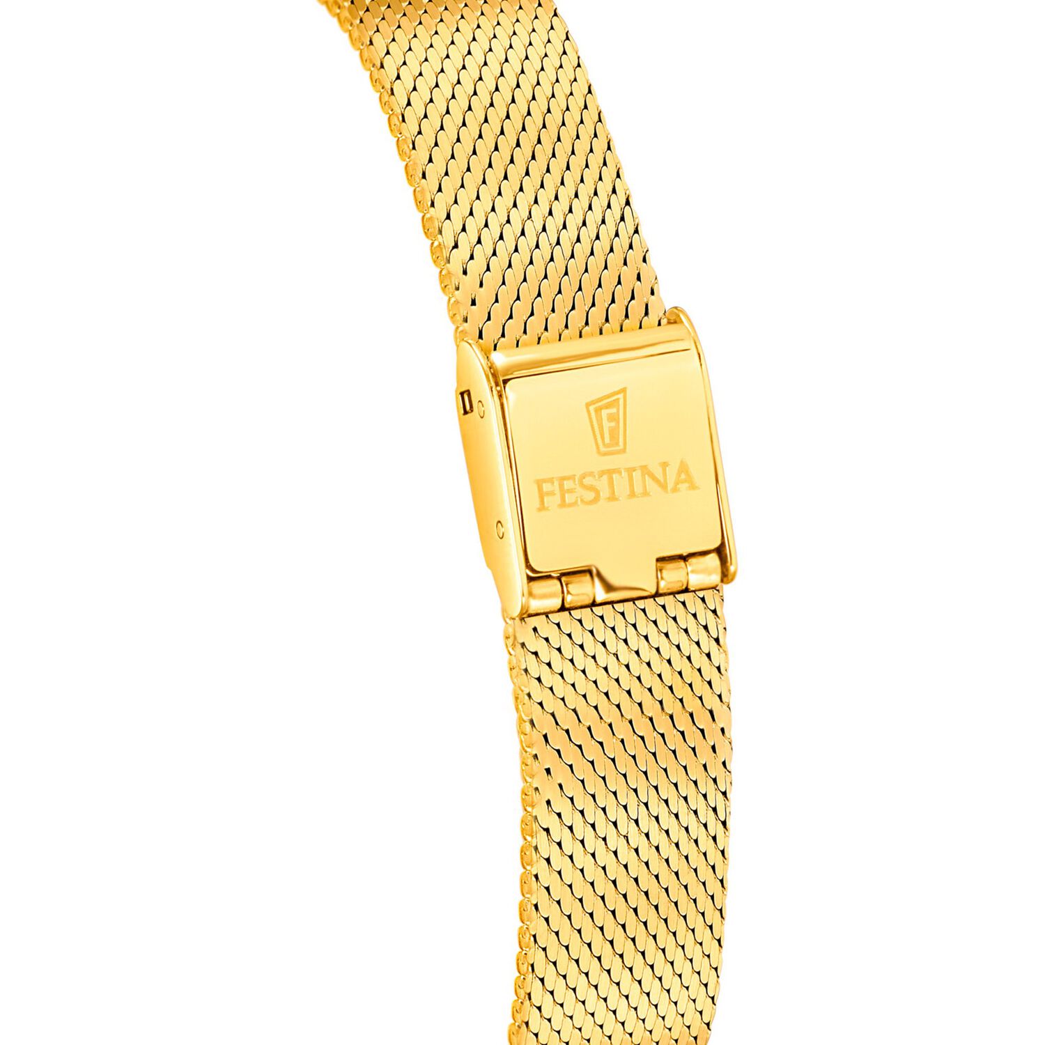 Reloj F20077/3 Festina Swiss Dorado Mujer Grace image number 1.0