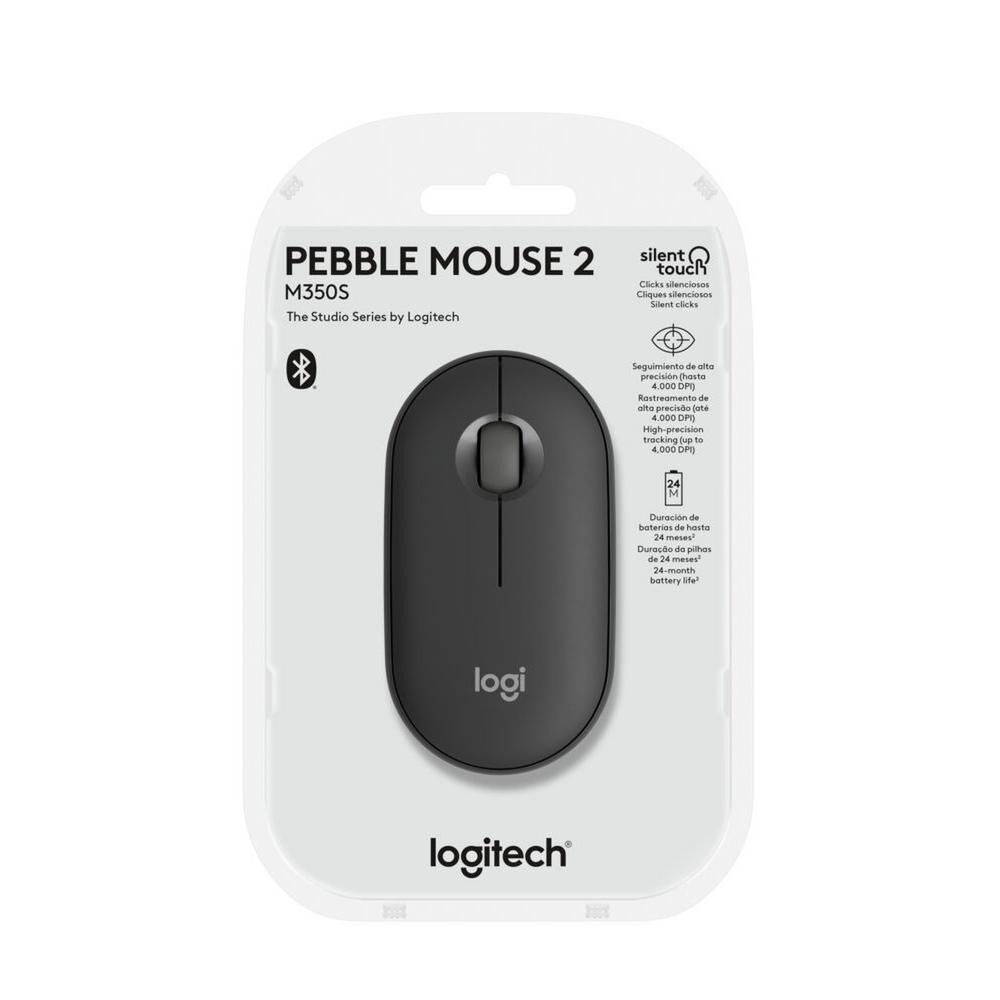 Mouse Logitech Pebble 2 Grafito M350s image number 2.0