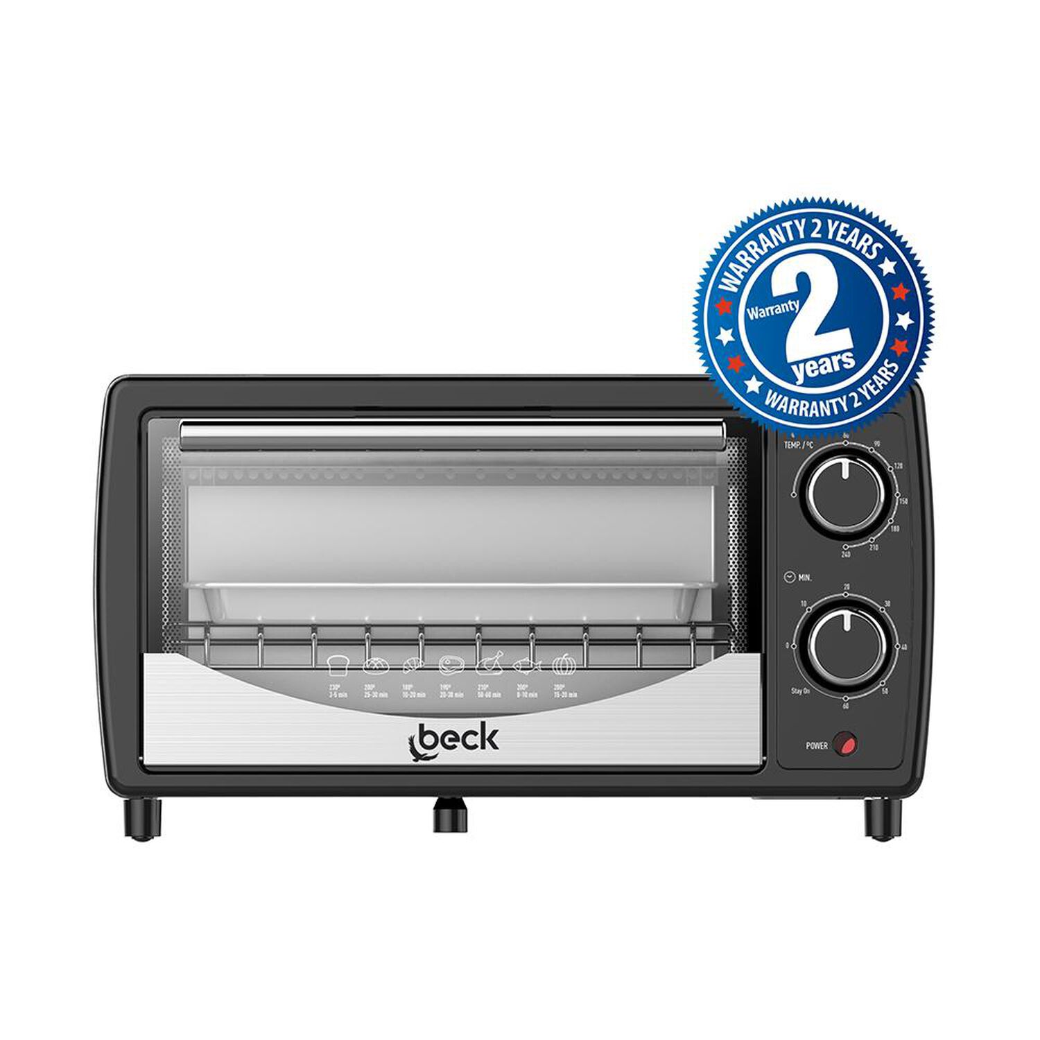 Horno El&eacute;ctrico Beck Home & Kitchen EO1030 / 10 Litros / 700W image number 1.0