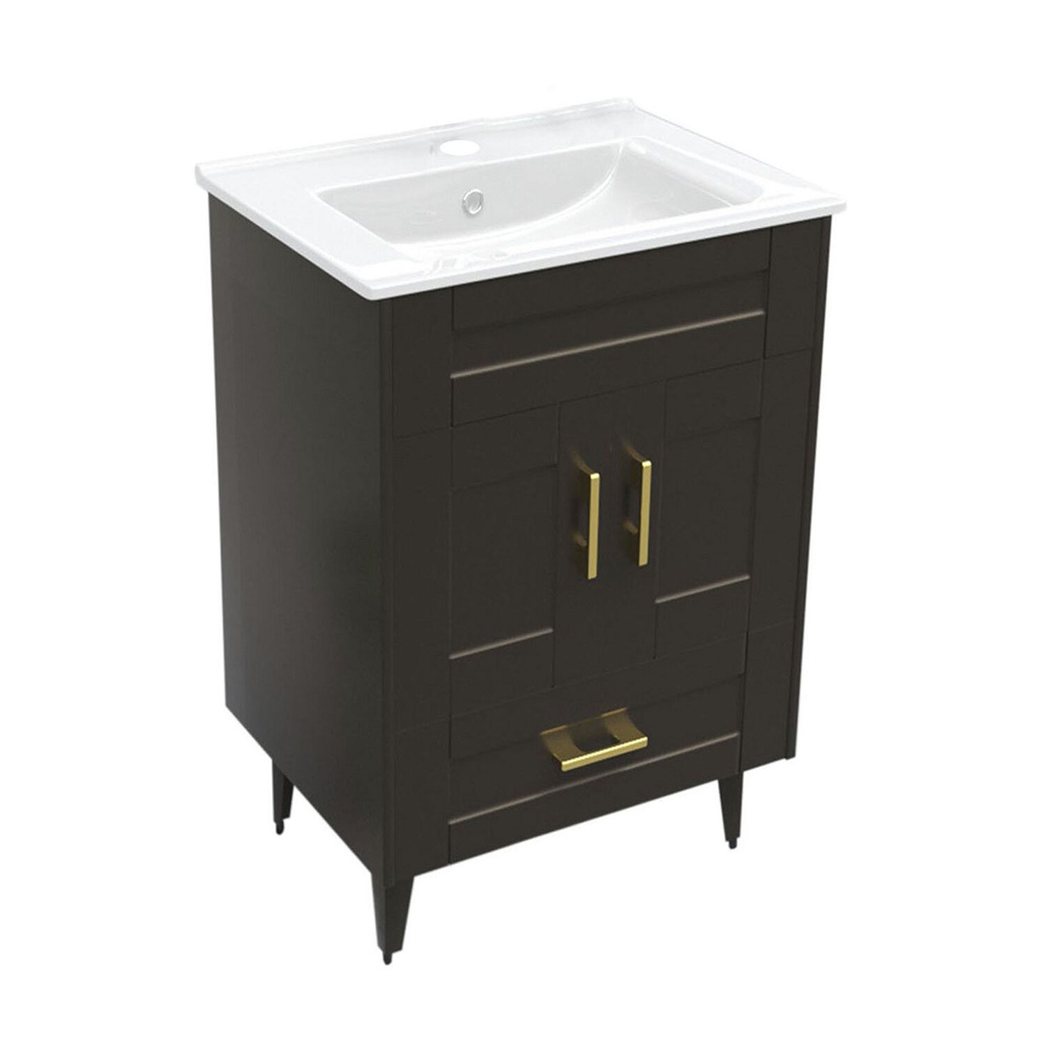 Kit Mueble Vanitorio Domsa Deluxe 50sk-caf&eacute; P 50x40x80cm image number 1.0