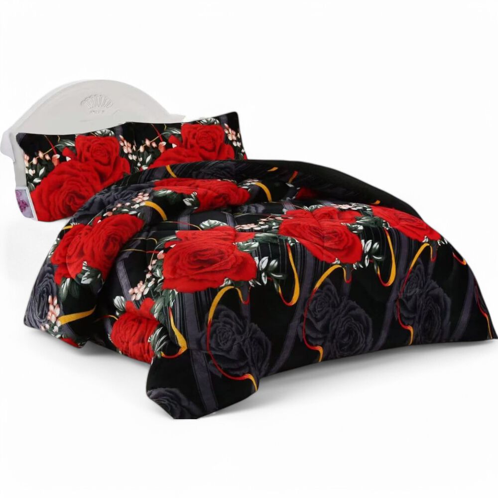 Cobertor De Invierno Plush Con Chiporro 2 Plazas + 2 Fundas De Almohada Ccp-67 image number 0.0