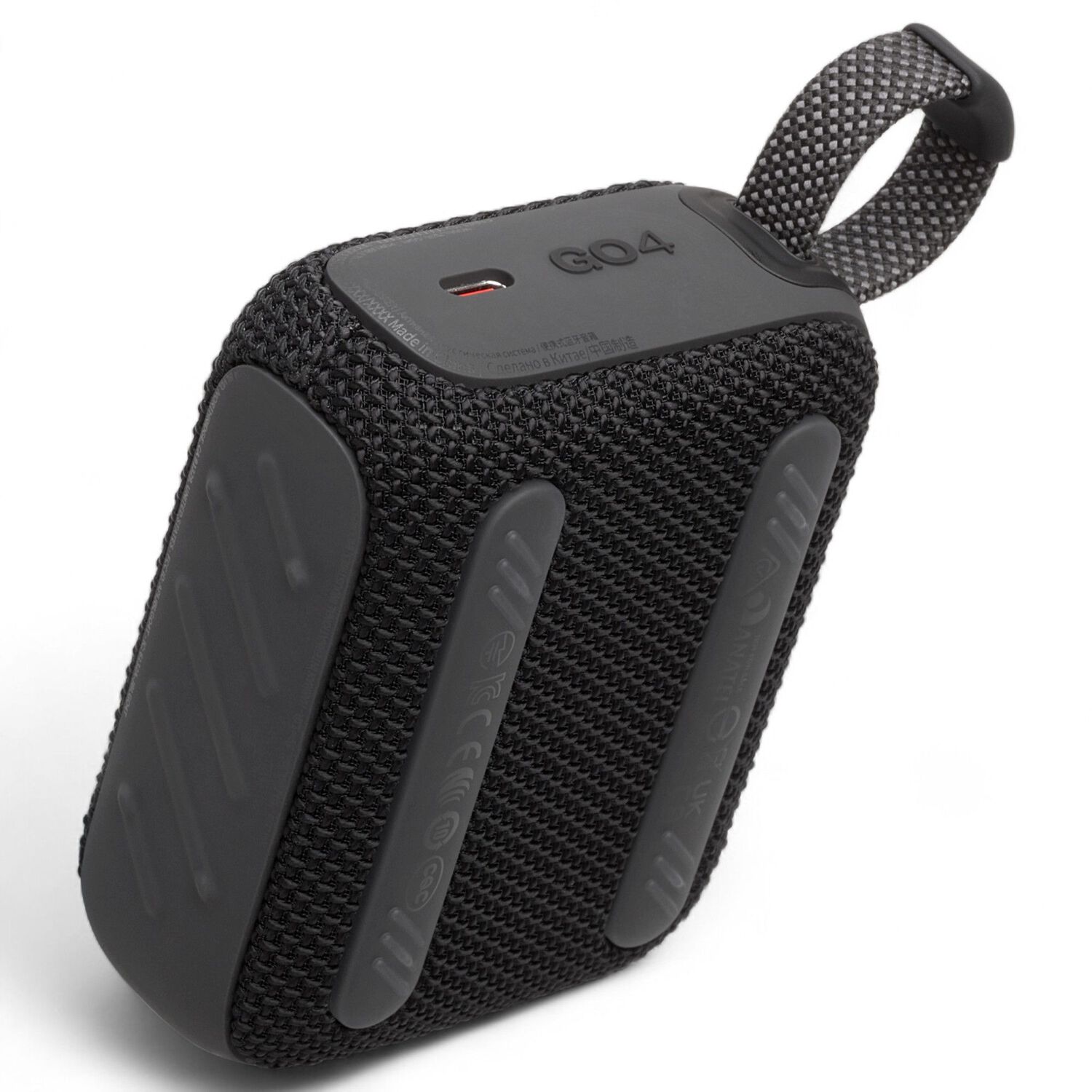 Parlante Port&aacute;til Jbl Go 4 Black Bluetooth 5 Waterproof Ip67 image number 7.0