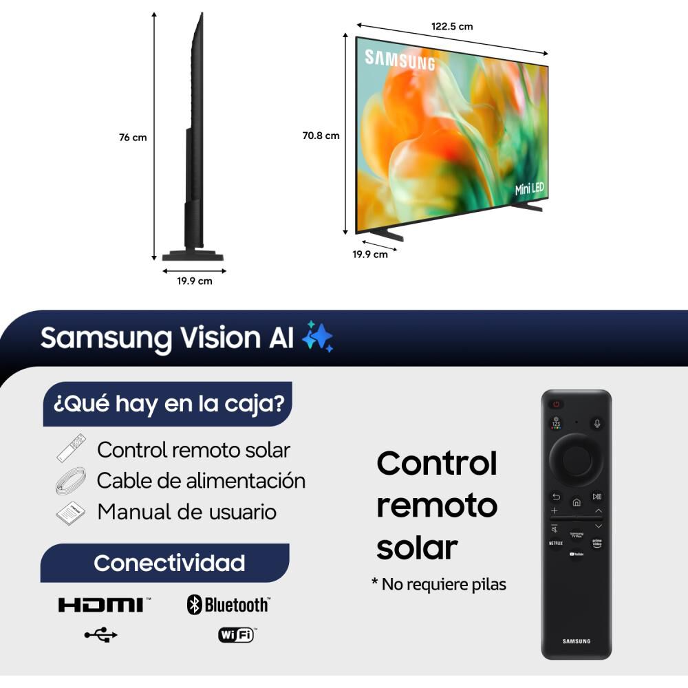Led 55" Samsung UN55M80HAGXZS / Ultra HD 4K / Smart TV image number 2.0