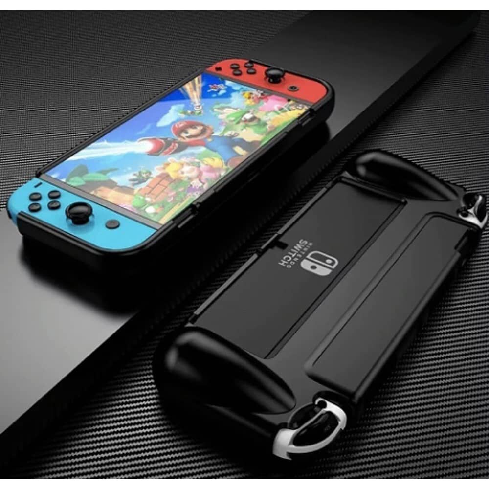 Carcasa Grip Funda Goma Tpu Compatible Nintendo Switch Oled image number 1.0