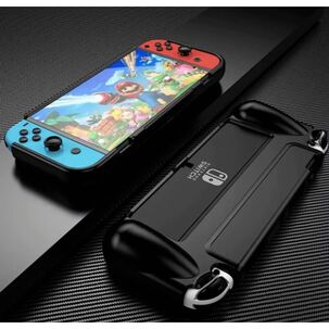 Carcasa Grip Funda Goma Tpu Compatible Nintendo Switch Oled