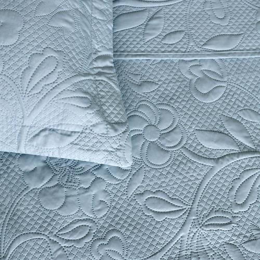 Quilt Andes Classic Celeste Agua 1.5 Plazas image number 1.0