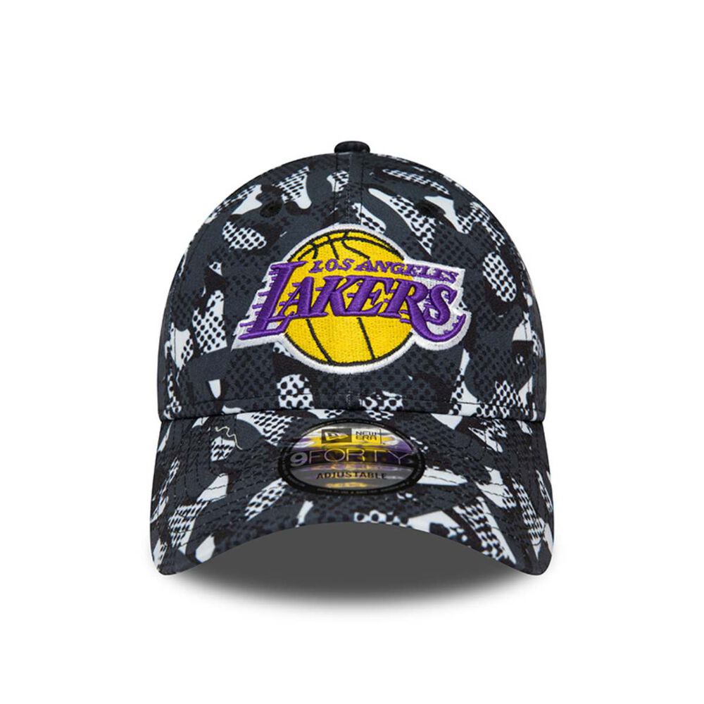 Jockey Los Angeles Lakers Nba 9forty Black New Era image number 2.0