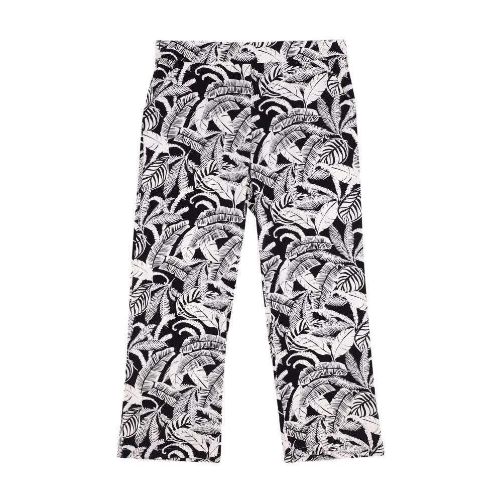 Pantalón Full Print Tiro Medio Palazzo Mujer Geeps image number 0.0