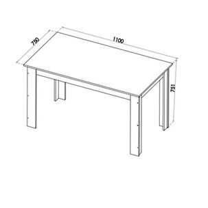Juego De Comedor 4 Sillas Promesa Caf&eacute;