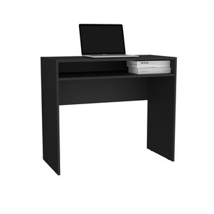 Combo Oficina New York 1 Escritorio Wengue + Silla Color Ergonomica Altura Ajustable