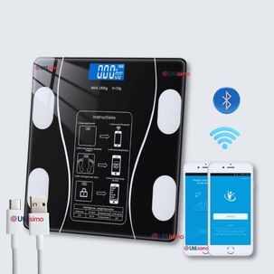 LINE Balanza Pesa Digital Inteligente App Bluetooth Báscula Recargable