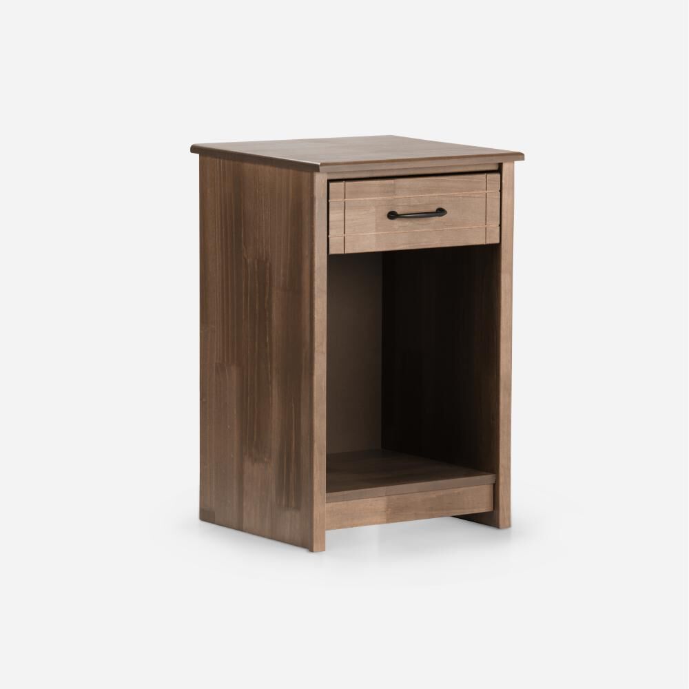 Cama Europea Rosen Ergo T / 1.5 Plazas / Base Normal + Set De Maderas Robin Tostado image number 1.0
