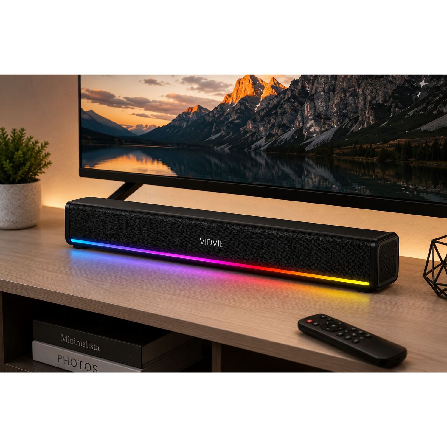 Barra De Sonido Bluetooth Rgb Speaker Gamer Usb Tipo C 10w image number 3.0