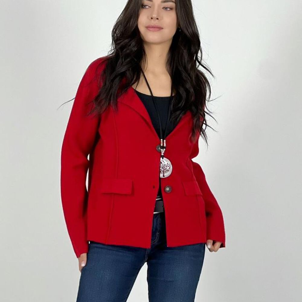 Blazer Cuello V 2 Botones image number 9.0