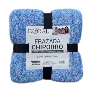 Frazada Chiporro Two Tones 1.5 Plazas Tonos Oscuros - Ps