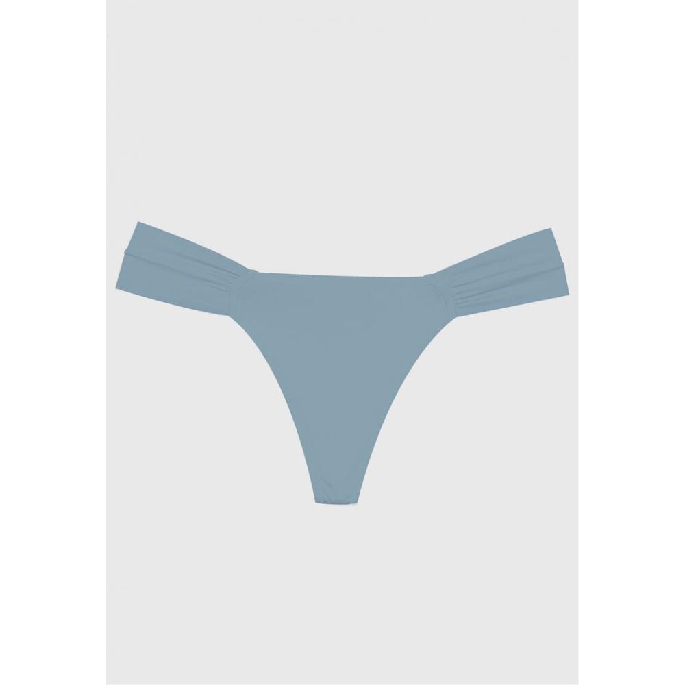 Colaless Lateral Drapeado Celeste 2rios image number 0.0