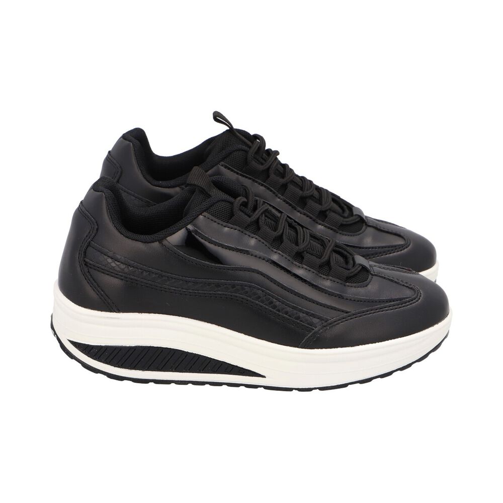Zapatilla Urbana Mujer Negro Fiorella Detogni image number 3.0