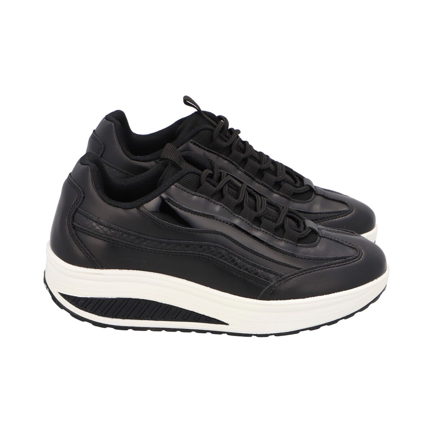 Zapatilla Urbana Mujer Negro Fiorella Detogni image number 3.0