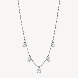 Collar Brosway Bein012 Plateado Mujer