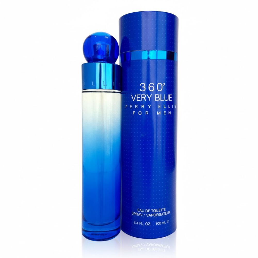 Perry Ellis 360 Very Blue Men Edt 100ml image number 1.0