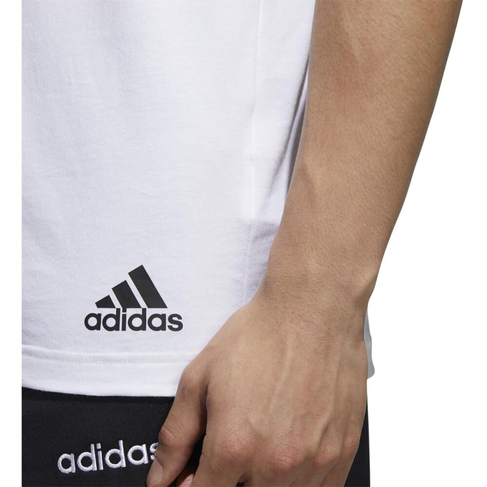 Polera Hombre Adidas Mens Essentials Tape T-shirt image number 6.0