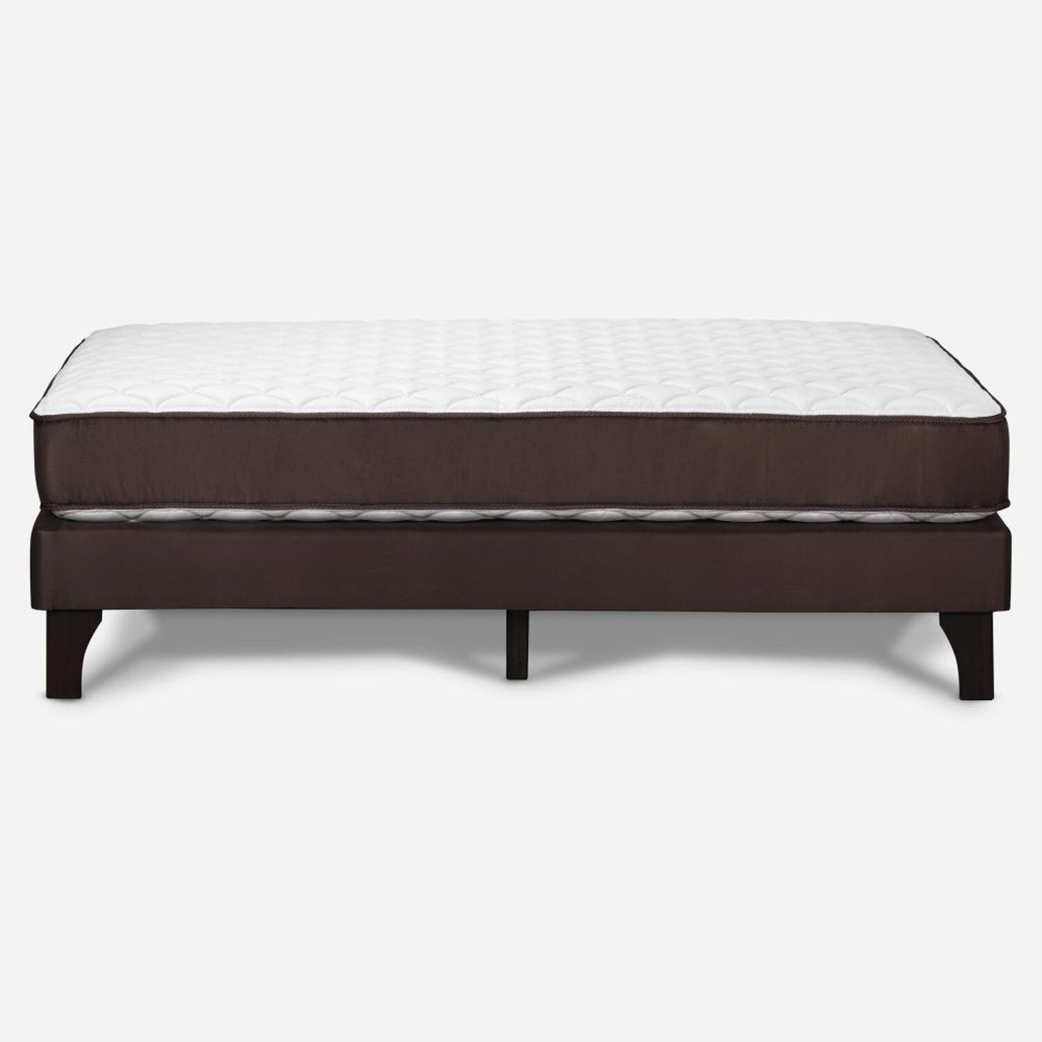 Cama Europea Rosen Ergo T / 2 Plazas / Base Normal + Set de Maderas Milan image number 3.0