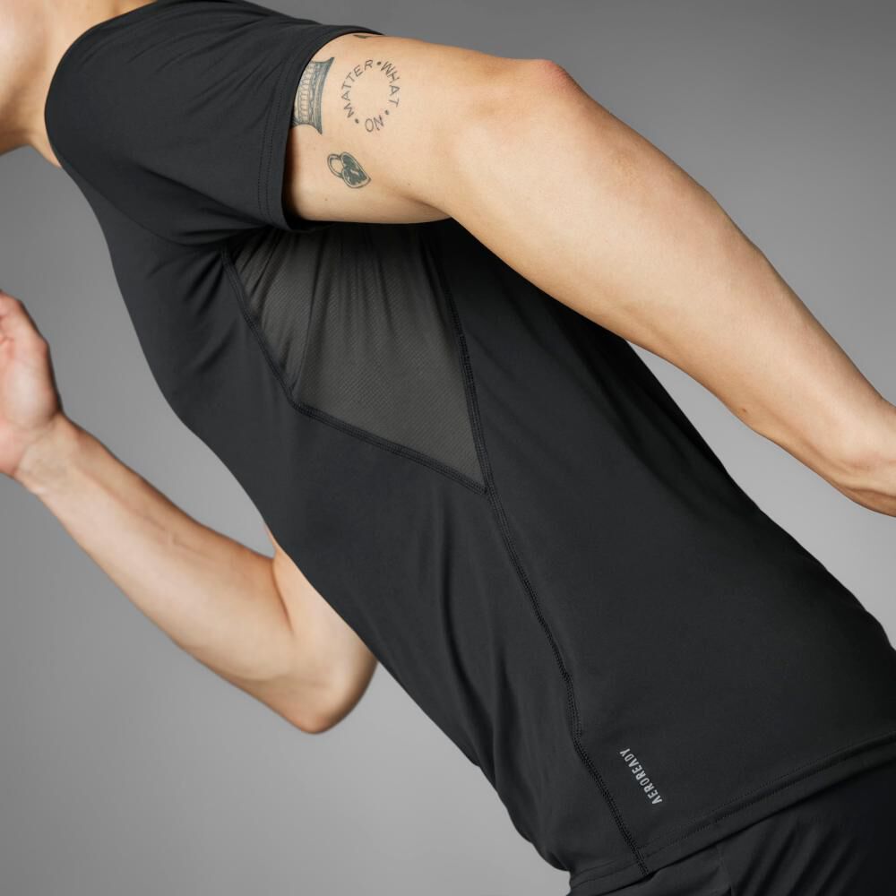 Camiseta Adizero Essentials Running Adidas image number 4.0