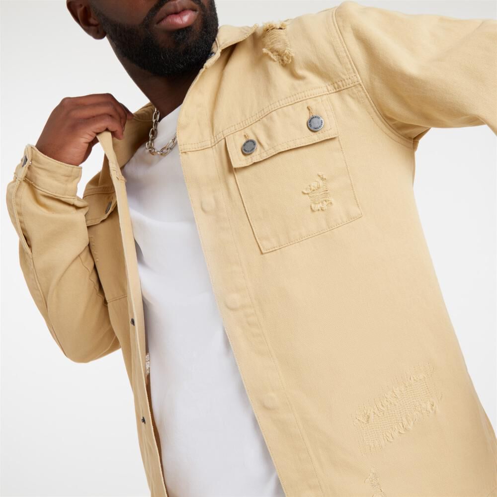 Chaqueta Denim Slim Hombre Rolly Go image number 4.0