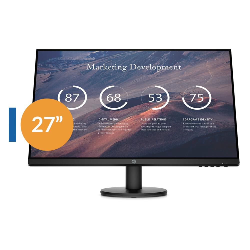 Monitor 27 " HP P27V G4 27IN / 1920x1080 / 60 Hz image number 0.0