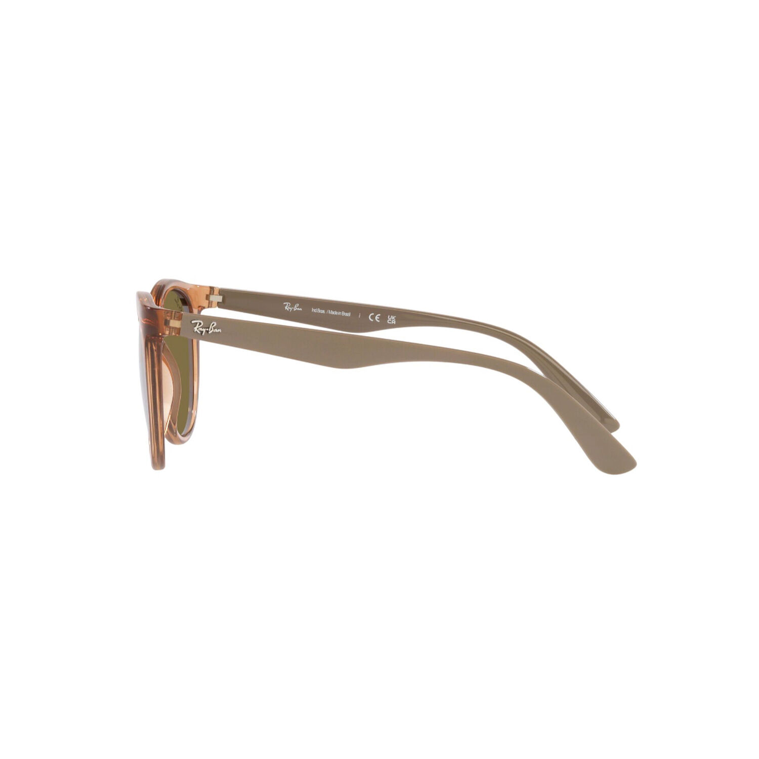 Lentes De Sol Traslucent Brown Ray-ban image number 3.0