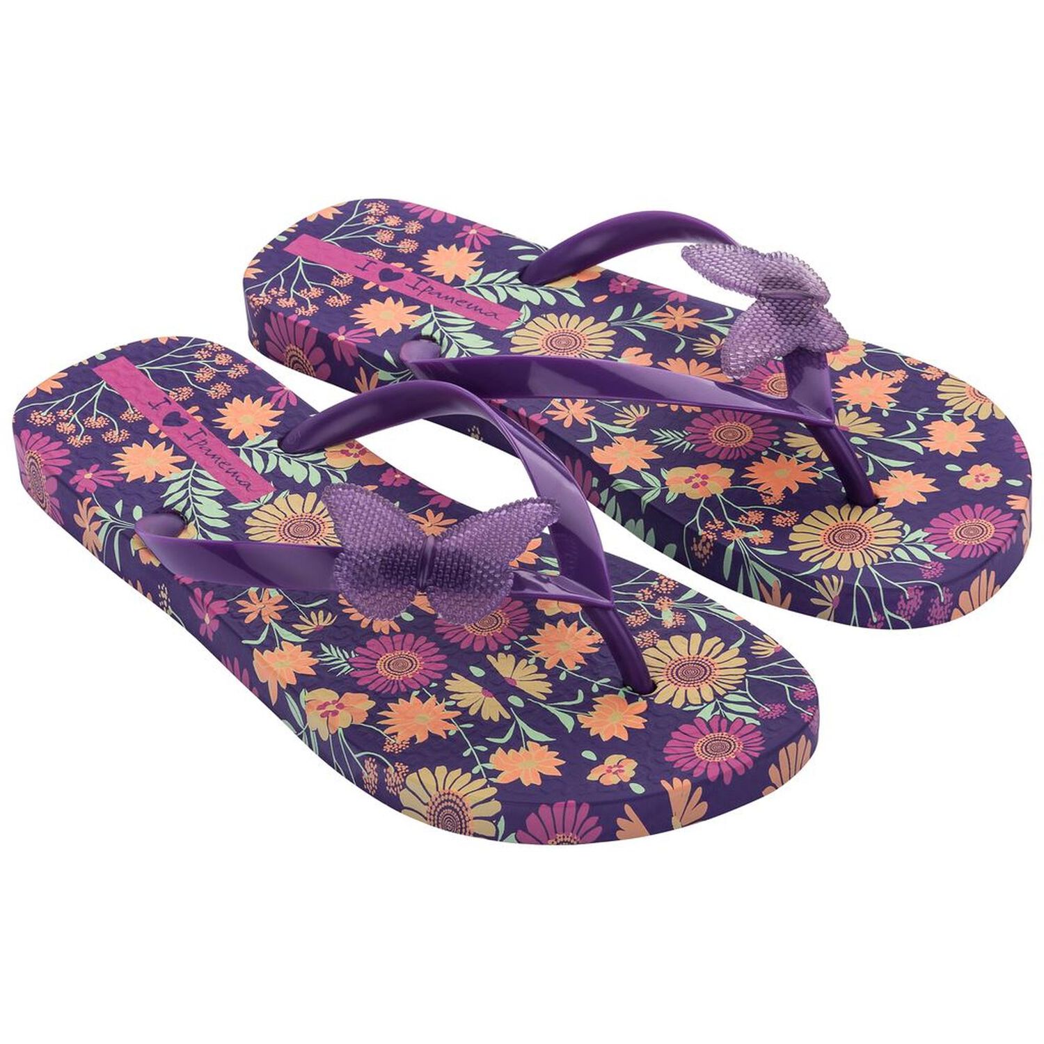 Sandalia Mujer Morado Belle Floral 115 Ipanema image number 0.0