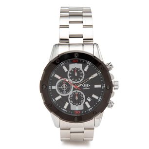 Reloj Umbro Plus Umbp-5200-3 Plateado Hombre