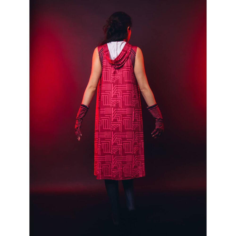 Disfraz Cosplay Bruja Escarlata De Wanda Visi&oacute;n Marvel image number 2.0