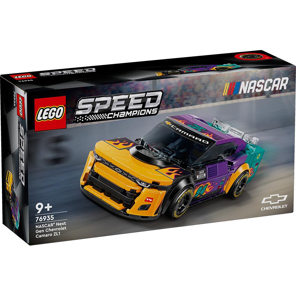 Lego Speed Champions - Nascar Next Gen Chevrolet Camaro Zl1 - 76935 image number 6.0