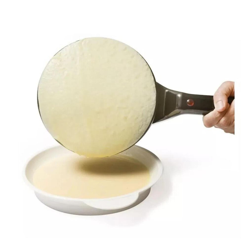 Maquina Panqueques Crepe Antiadherente 800w Bmc03 Blanik image number 1.0