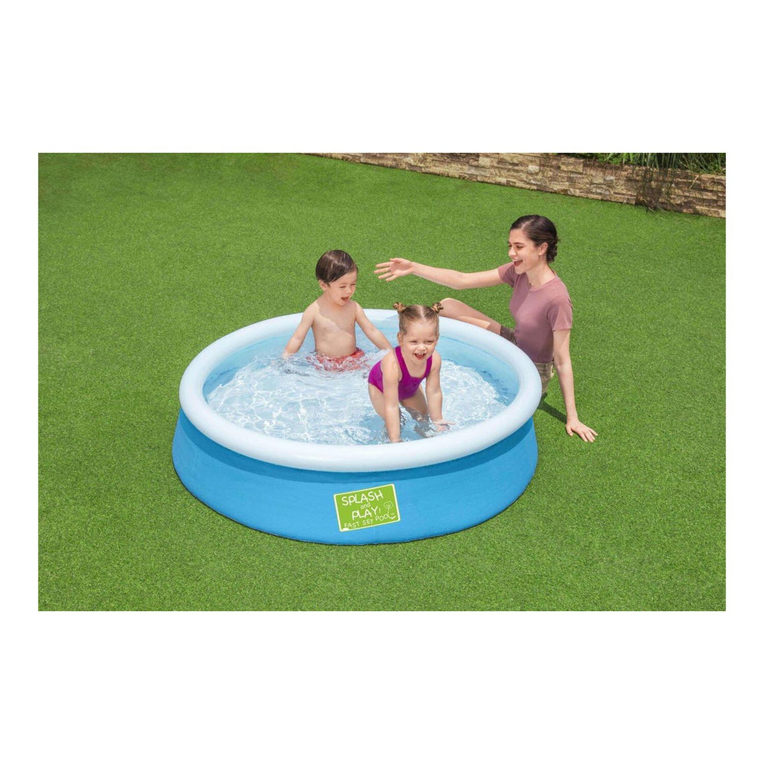 Piscina Bestway My First Fast Set 1.52x38cm Azul image number 1.0