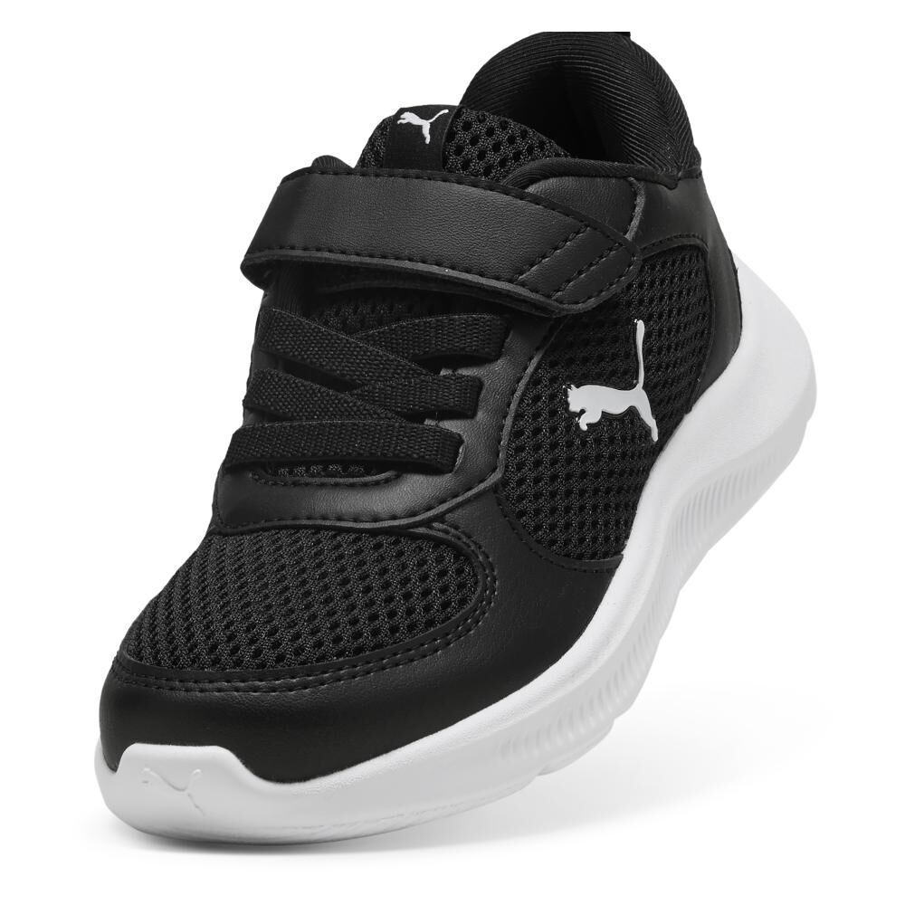 Zapatilla Infantil Ni&ntilde;o Puma Fun Racer Negro image number 3.0