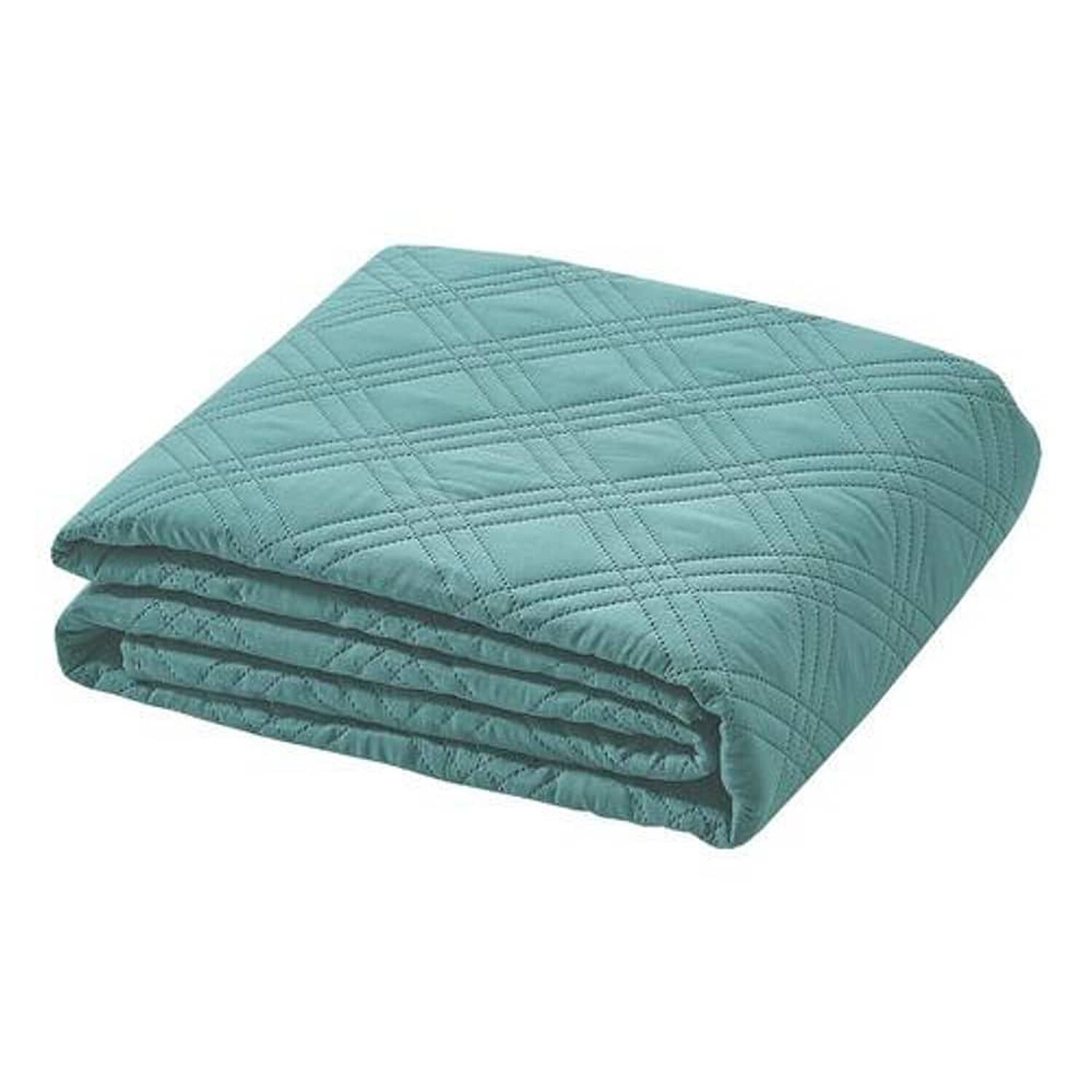 Quilt Andes Liso Turquesa 2 Plazas image number 2.0