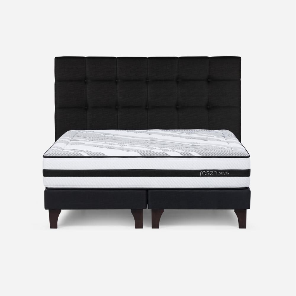 Cama Europea Rosen Driven / King / Base Dividida + Respaldo image number 0.0