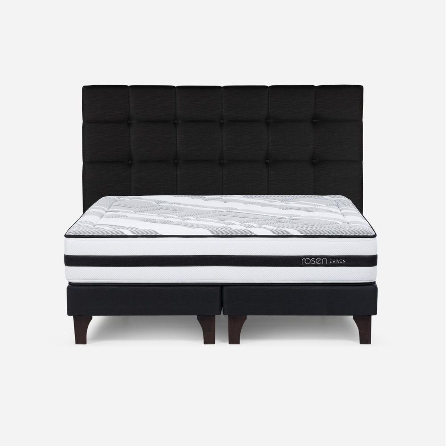 Cama Europea Rosen Driven / King / Base Dividida + Respaldo image number 0.0