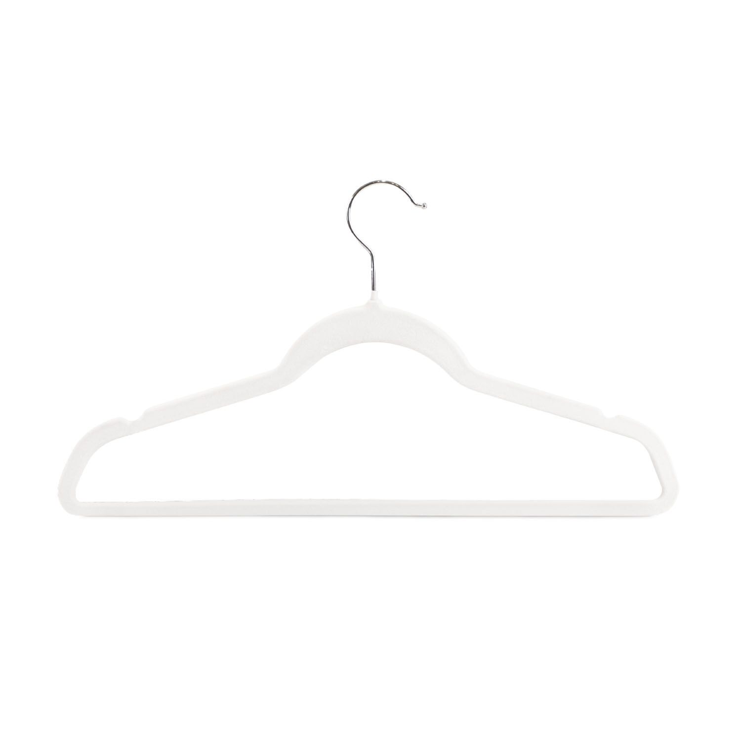 Colgadores De Ropa Pack 50 Blanco Antideslizante Nautica Home image number 3.0