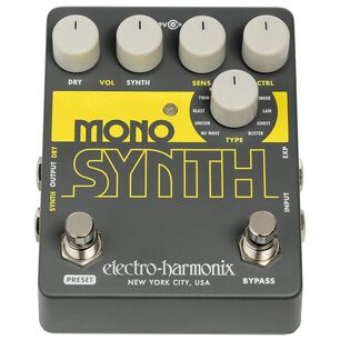 Pedal Sintetizador De Guitarra Mono Synth Electro Harmonix