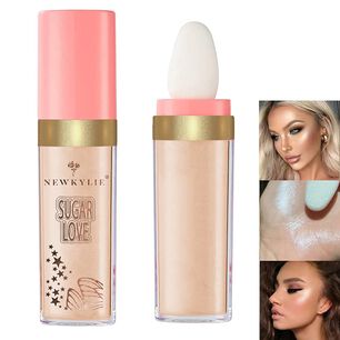 Polvo De Hadas Iluminador Cuerpo Rostro Labios Bronceado