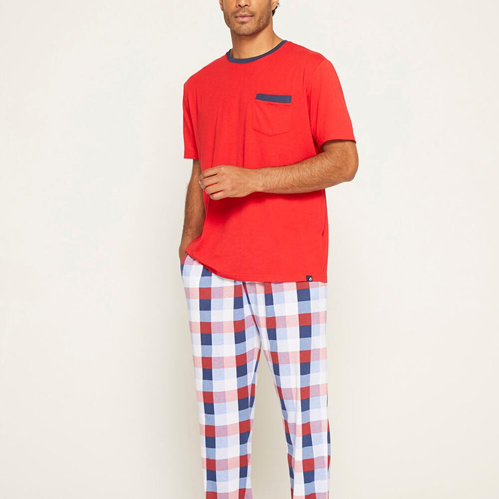 Pijama Manga Corta Hombre Herald image number 0.0