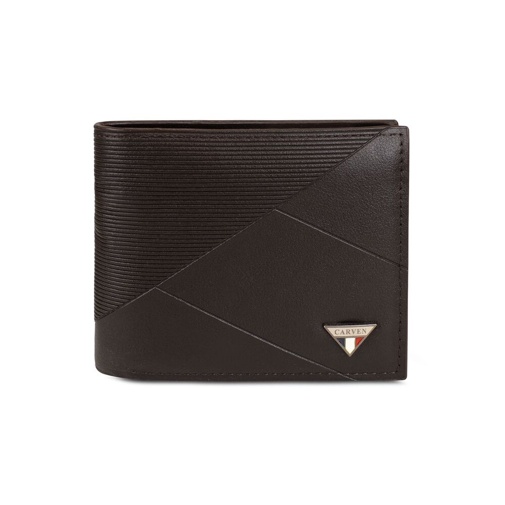 Billetera Hombre Enzo Caf&eacute; Oscuro Con Monedero Carven Paris image number 2.0